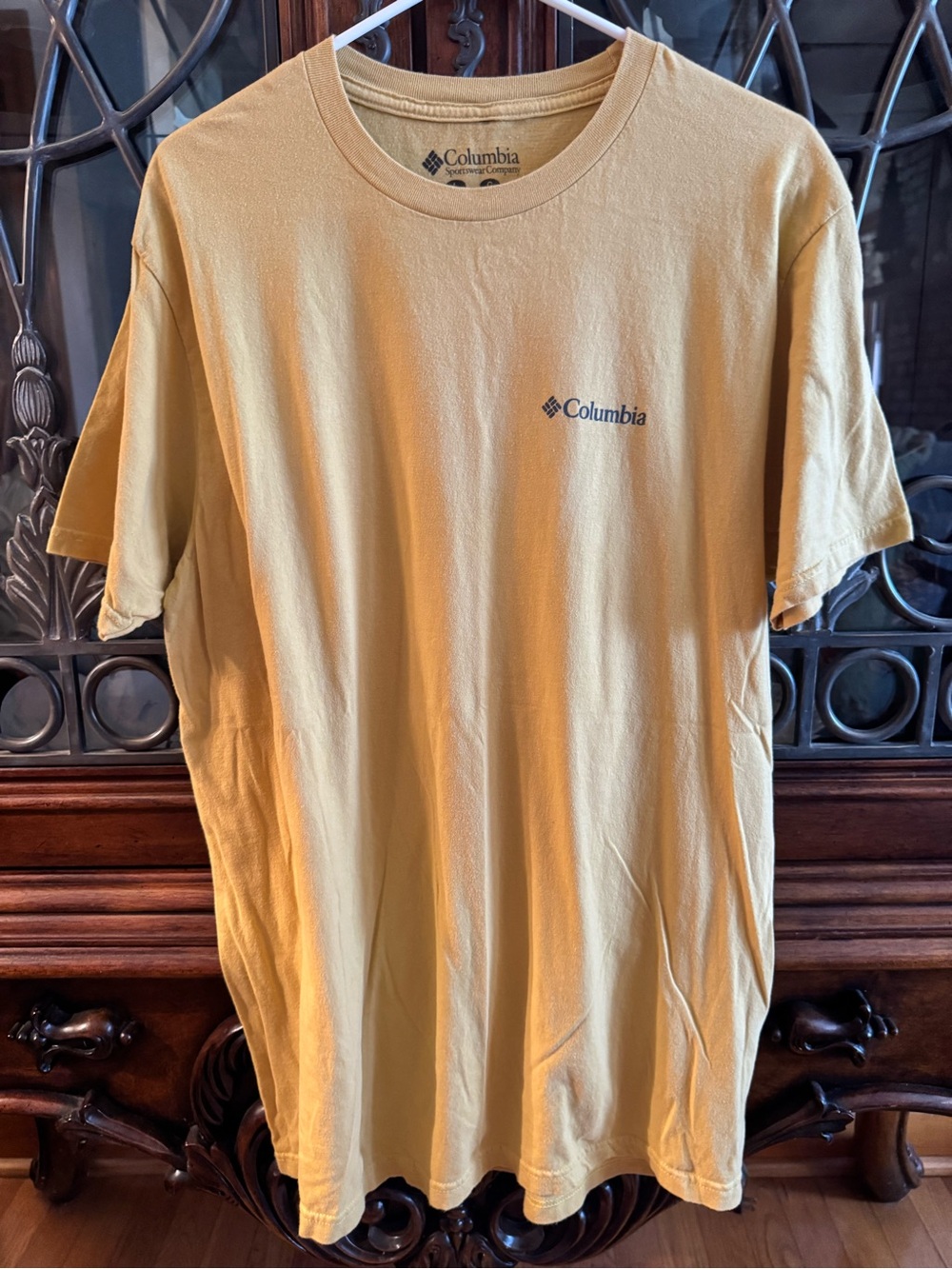 Columbia Men’s Short Sleeve Crewneck T-Shirt- Nice Graphics